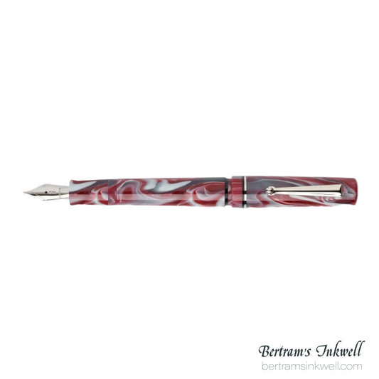 Delta Spaccanapoli Ruffo Pink Swirl Fountain Pen