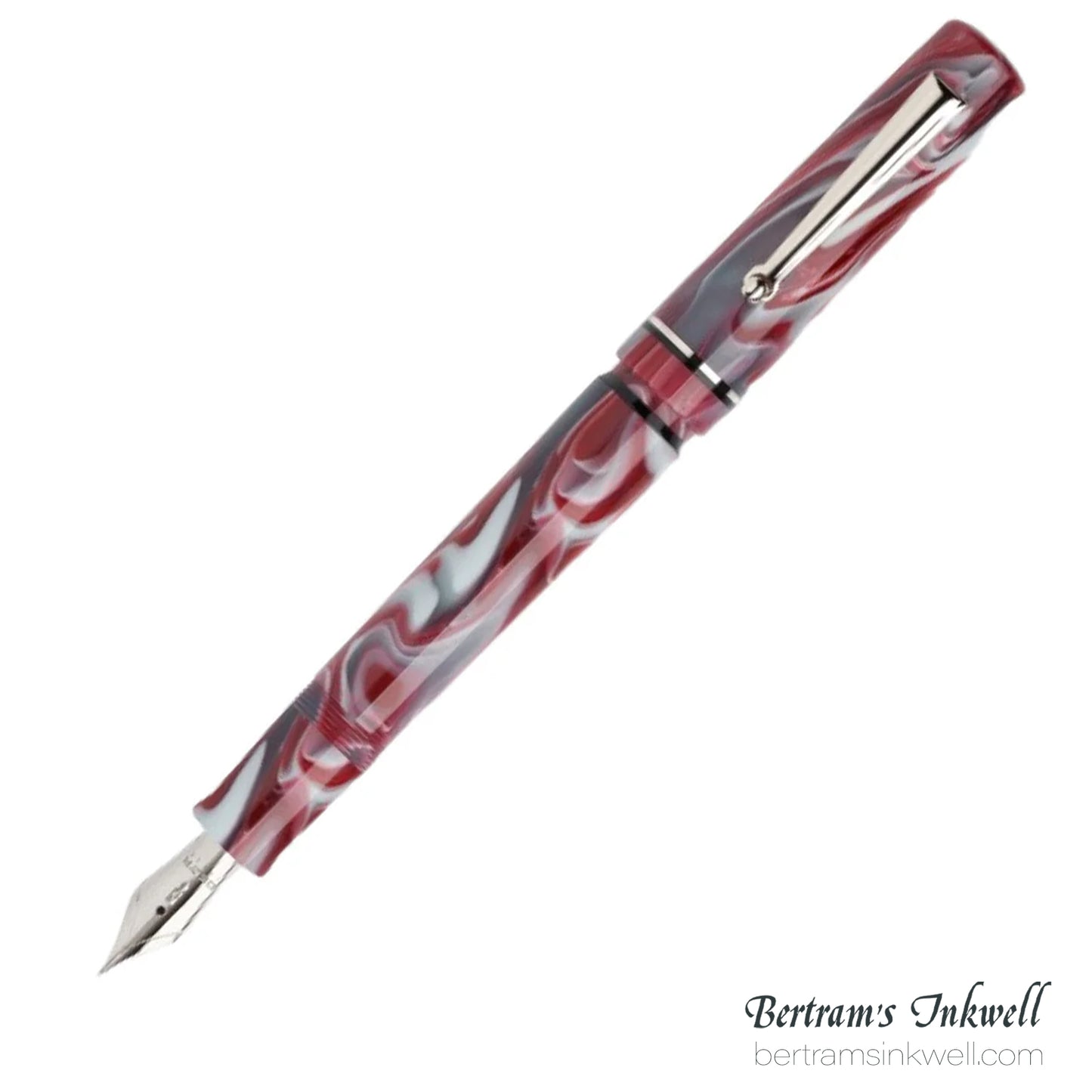 Delta Spaccanapoli Ruffo Pink Swirl Fountain Pen