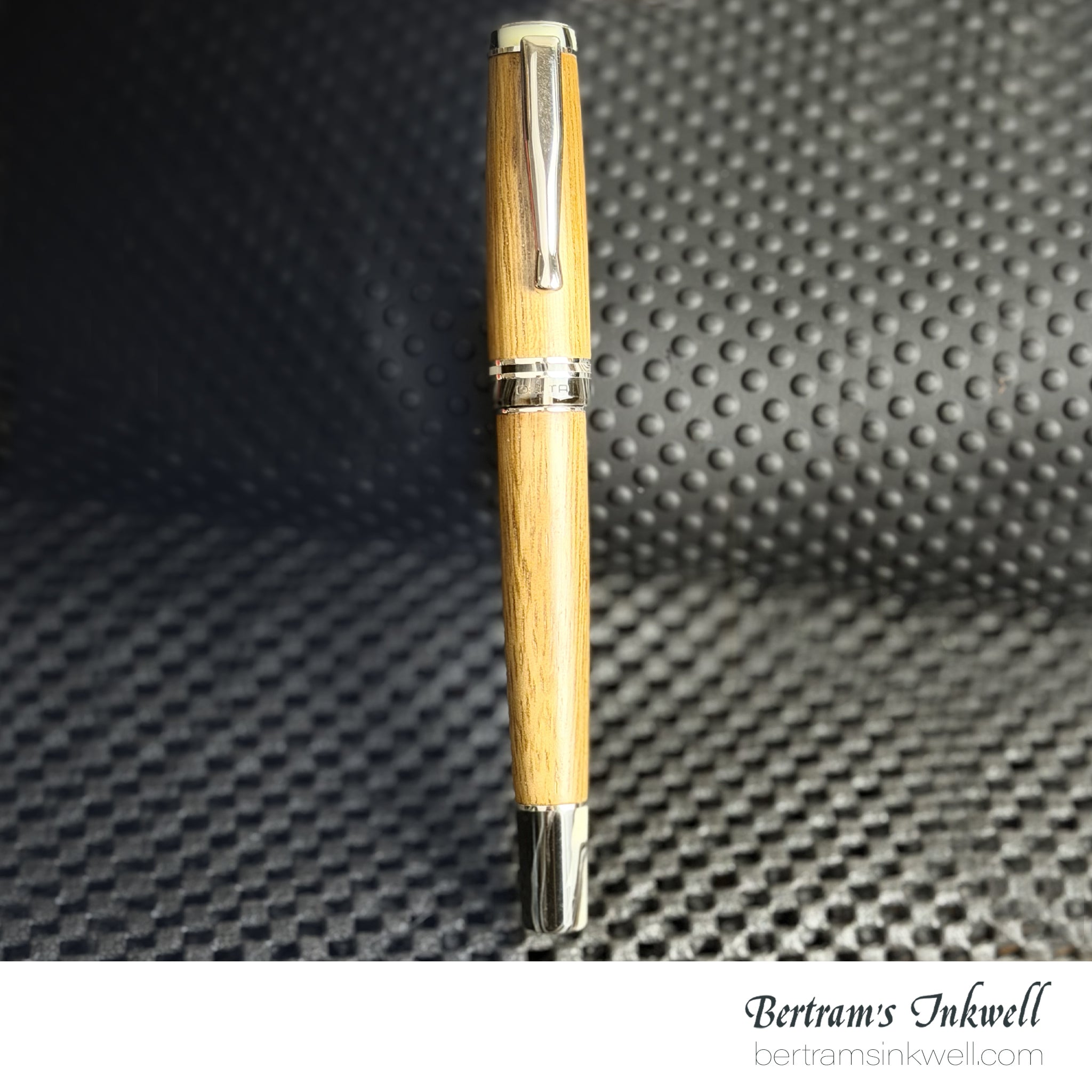 DELTA SeaWood, Light Iroko Wood Fountain Pen, 2013, DS94028 With