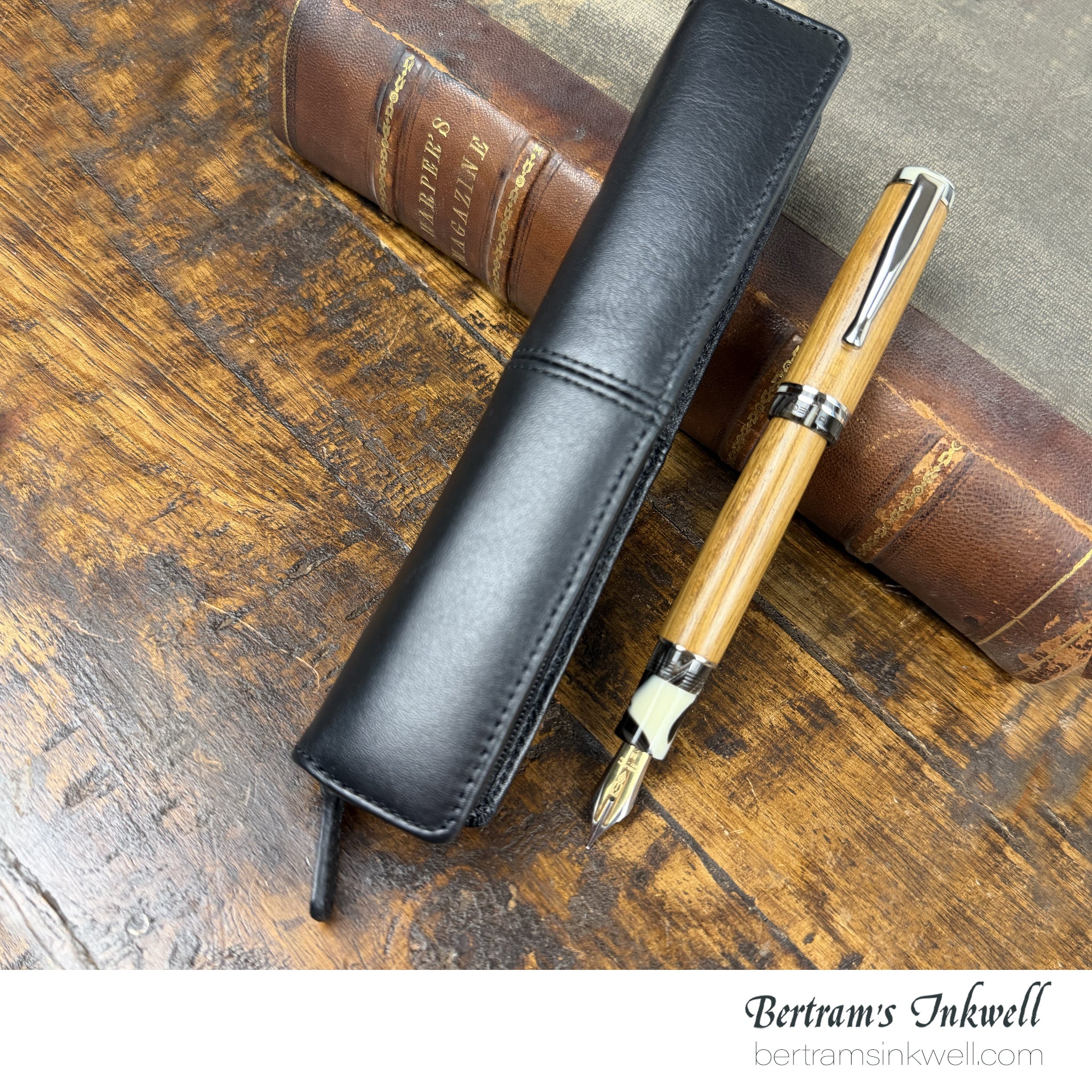DELTA SeaWood, Light Iroko Wood Fountain Pen, 2013, DS94028 With