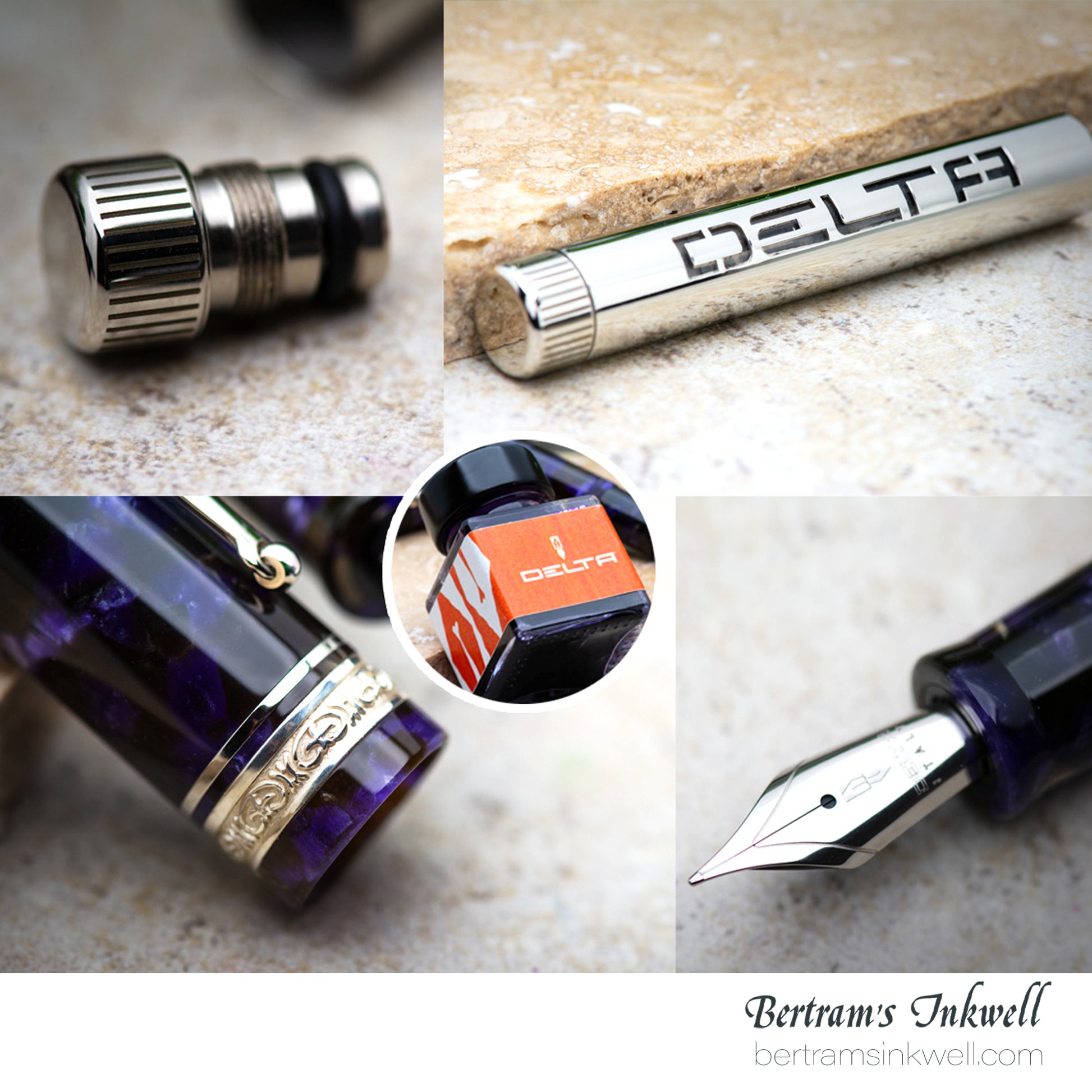 Delta Reservoir Numbered Fountain Pen - Special Resin (Special Edition)