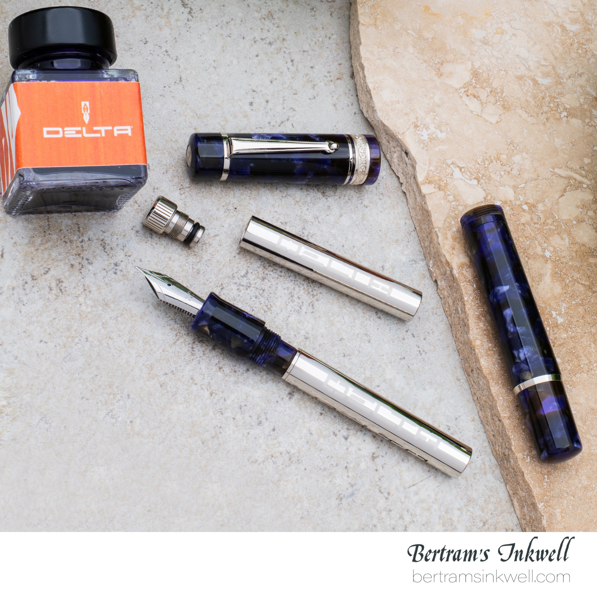 Delta Reservoir Numbered Fountain Pen - Special Resin (Special Edition)