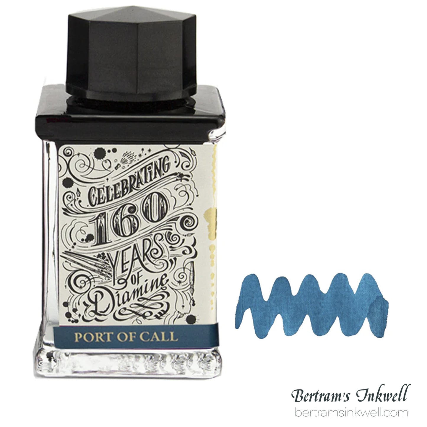 Diamine 160th Anniversary Bottled Ink Port Of Call