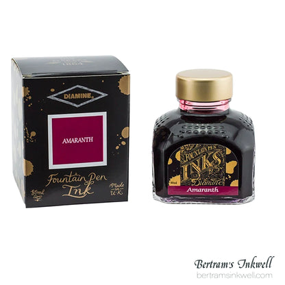 Diamine Amaranth Fountain Pen Ink Bottle 80ml