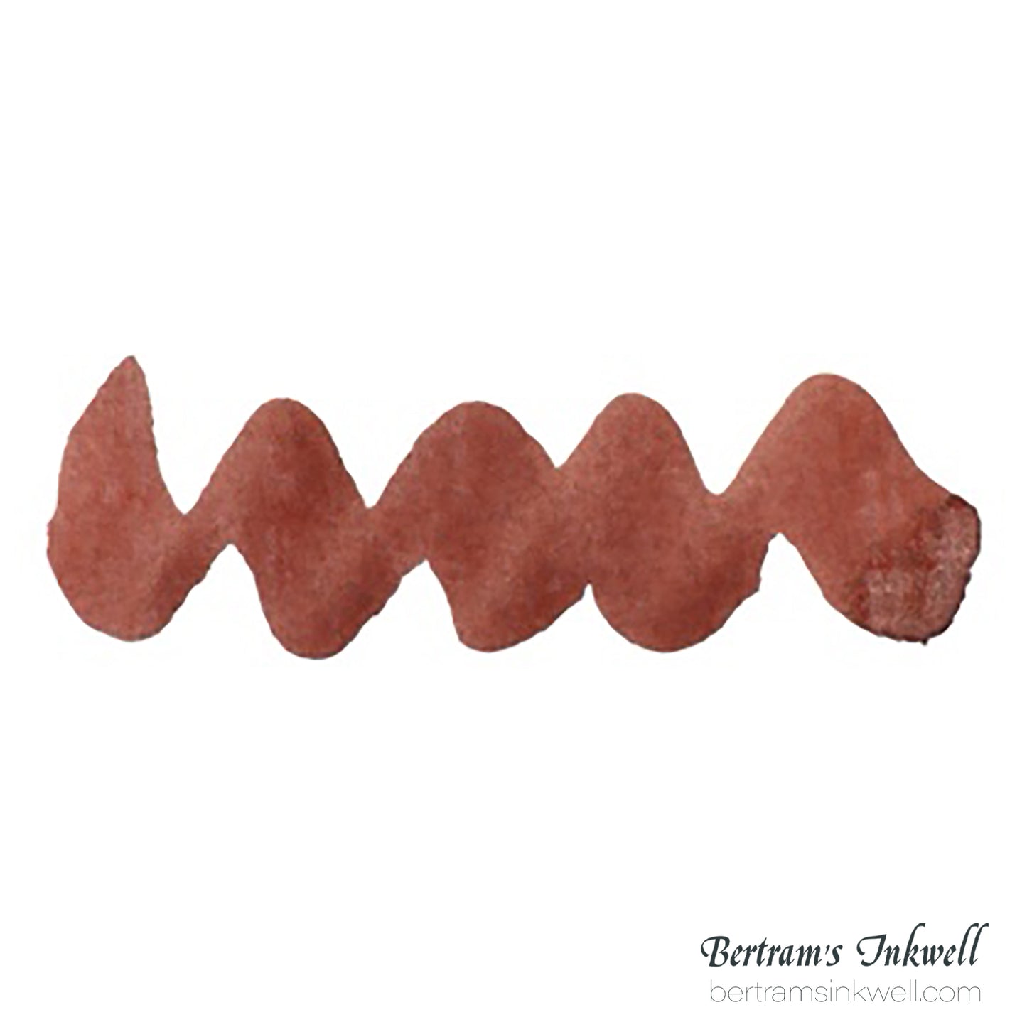 Diamine Forever Permanent Pigment Bottled Ink Red Ochre 50ml