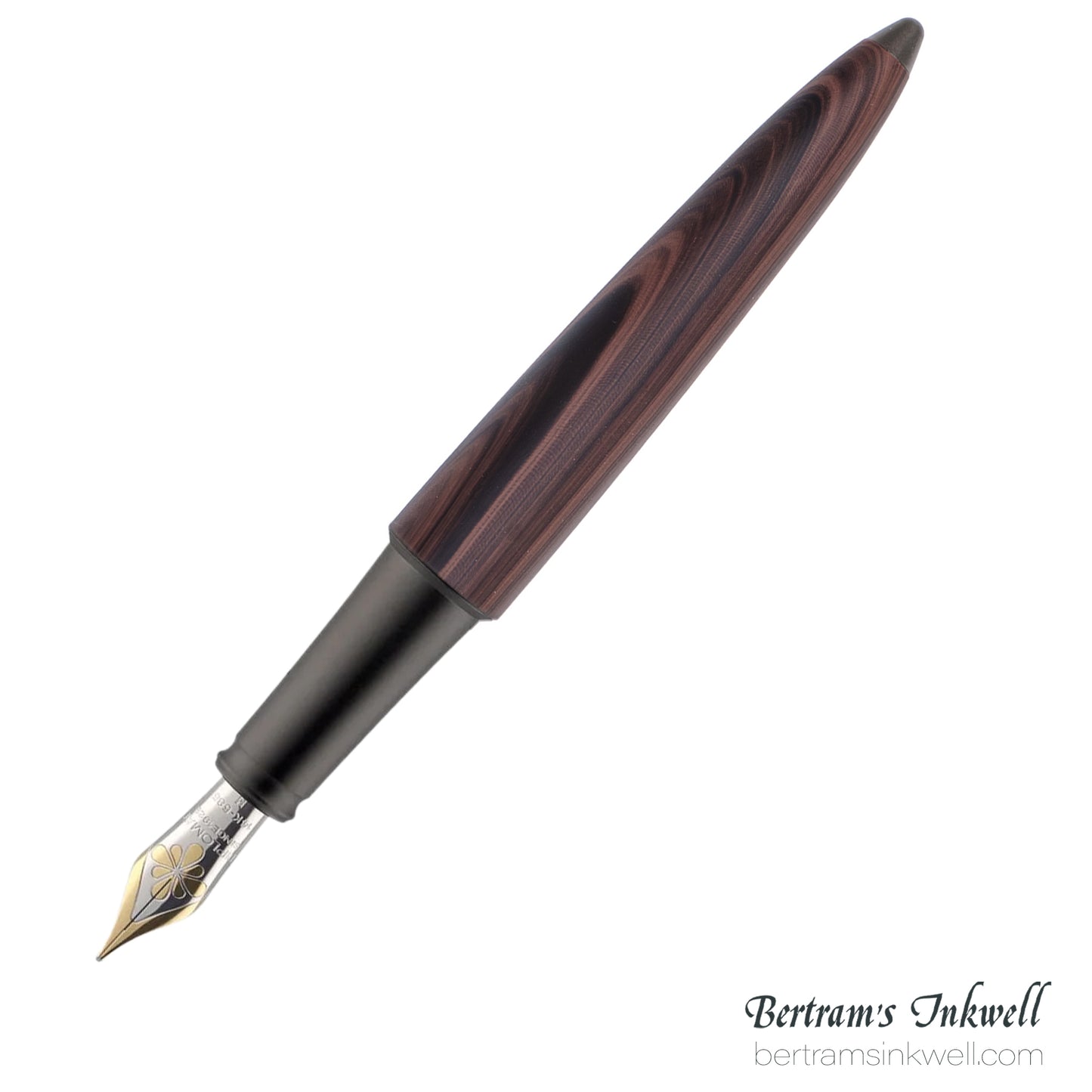 Diplomat Aero Black Forest Fountain Pen (14K Gold Nib)