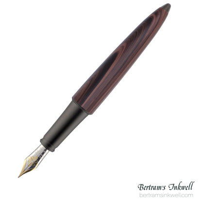 Diplomat Aero Black Forest Fountain Pen (14K Gold Nib)