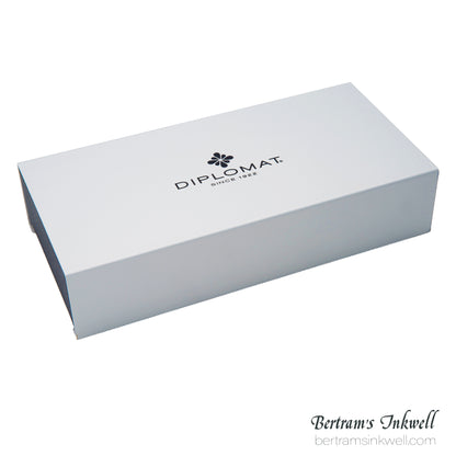 Diplomat Cobra Burgundy Red Guilloche Rollerball