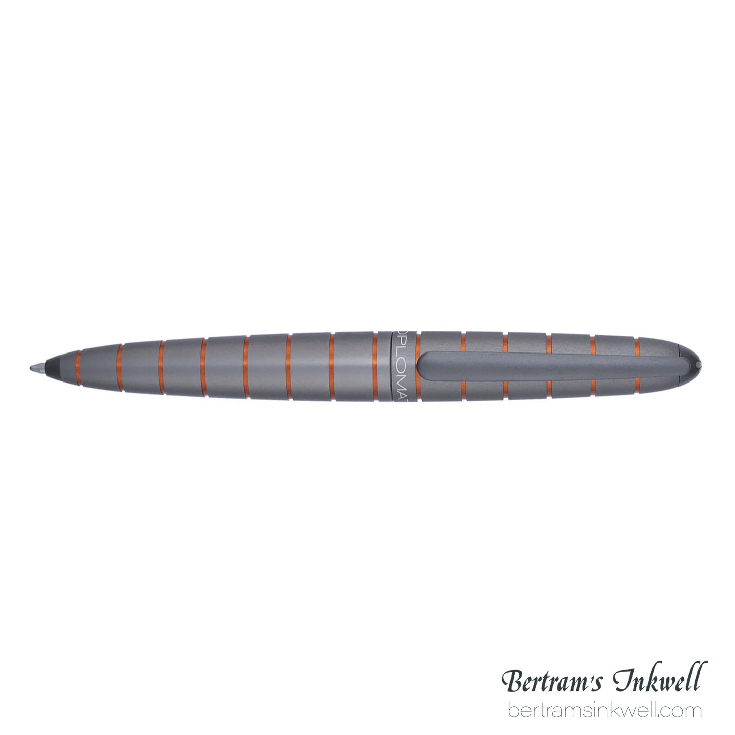 Diplomat Elox Ring Grey/Orange Ballpoint