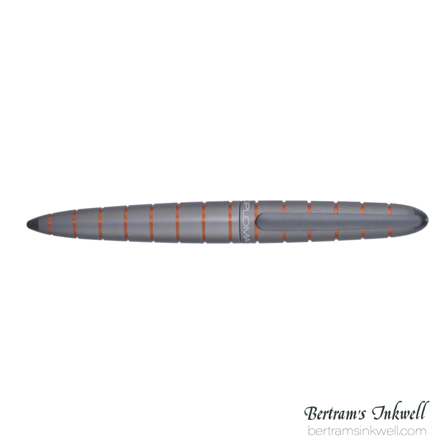 Diplomat Elox Ring Grey/Orange Fountain Pen