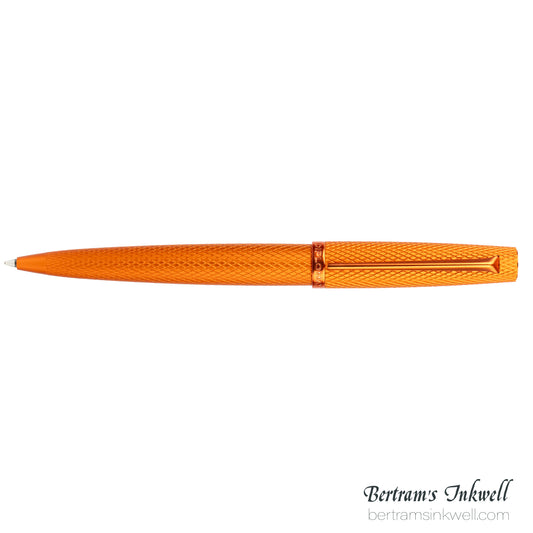 Diplomat Viper Orange Guilloche Ballpoint