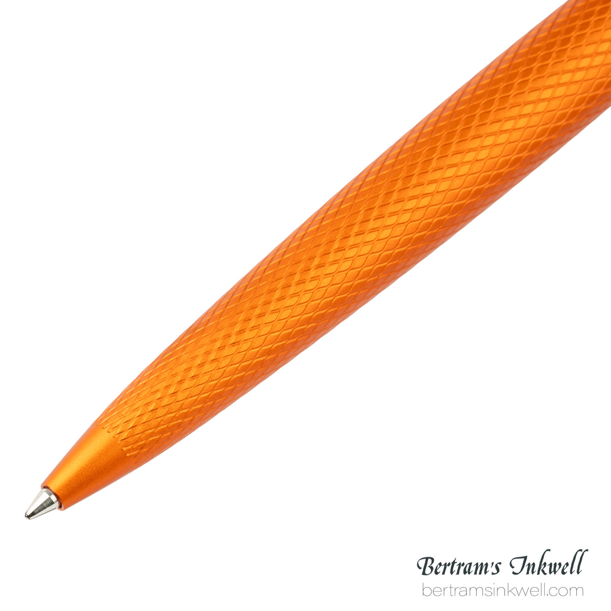 Diplomat Viper Orange Guilloche Ballpoint