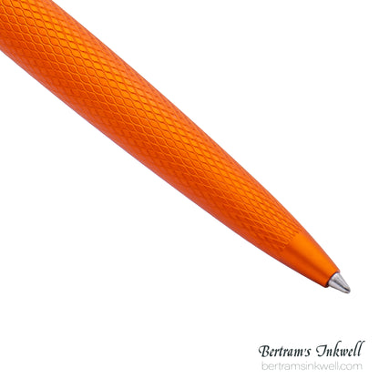 Diplomat Viper Orange Guilloche Ballpoint