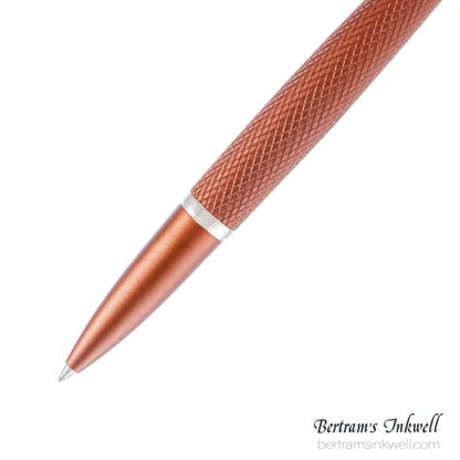 Diplomat Viper Brown Guilloche Rollerball