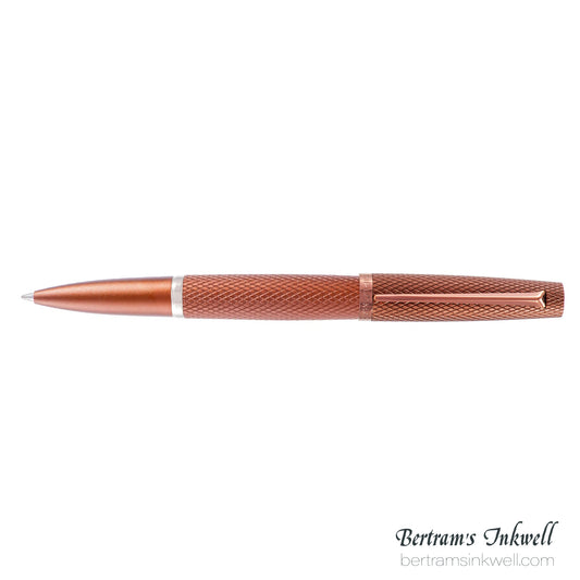 Diplomat Viper Brown Guilloche Rollerball