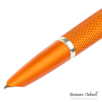 Diplomat Viper Orange Guilloche Fountain Pen