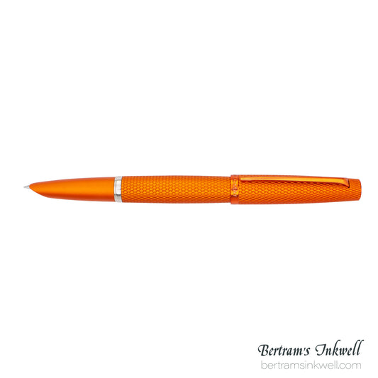 Diplomat Viper Orange Guilloche Fountain Pen
