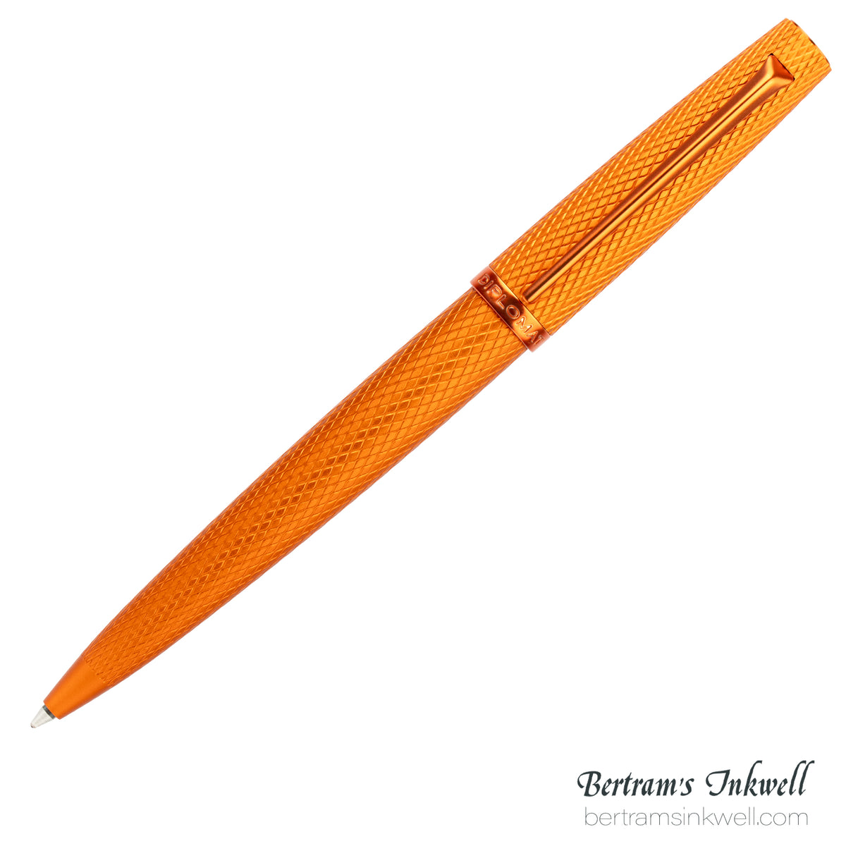 Diplomat Viper Orange Guilloche Ballpoint