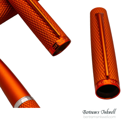 Diplomat Viper Orange Guilloche Ballpoint