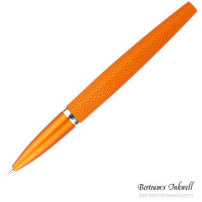 Diplomat Viper Orange Guilloche Rollerball