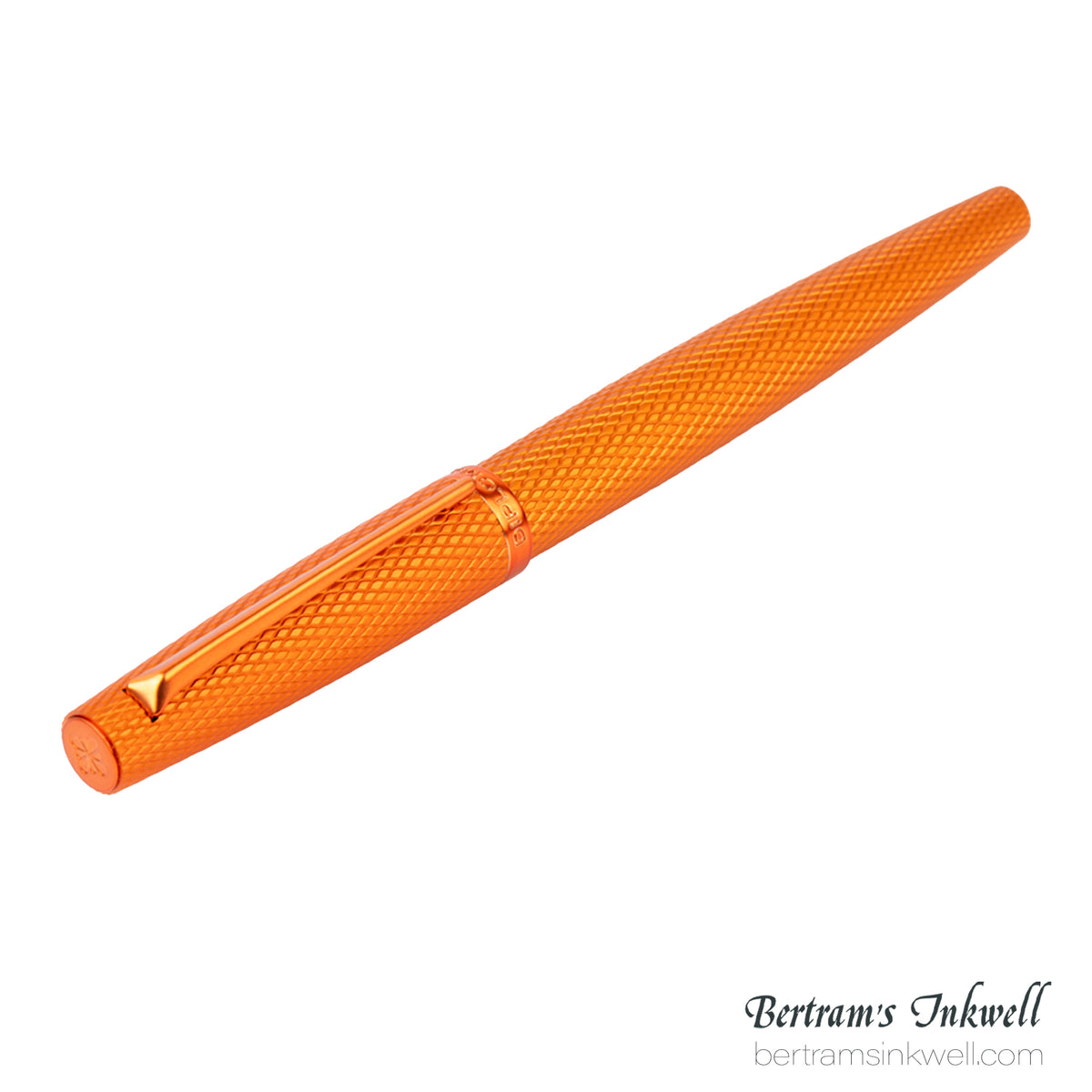 Diplomat Viper Orange Guilloche Rollerball