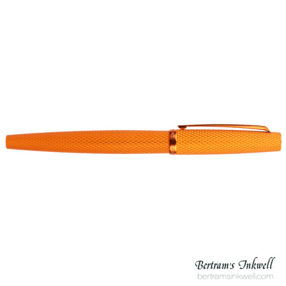 Diplomat Viper Orange Guilloche Rollerball