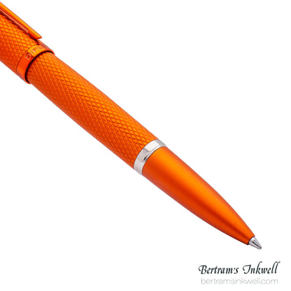 Diplomat Viper Orange Guilloche Rollerball