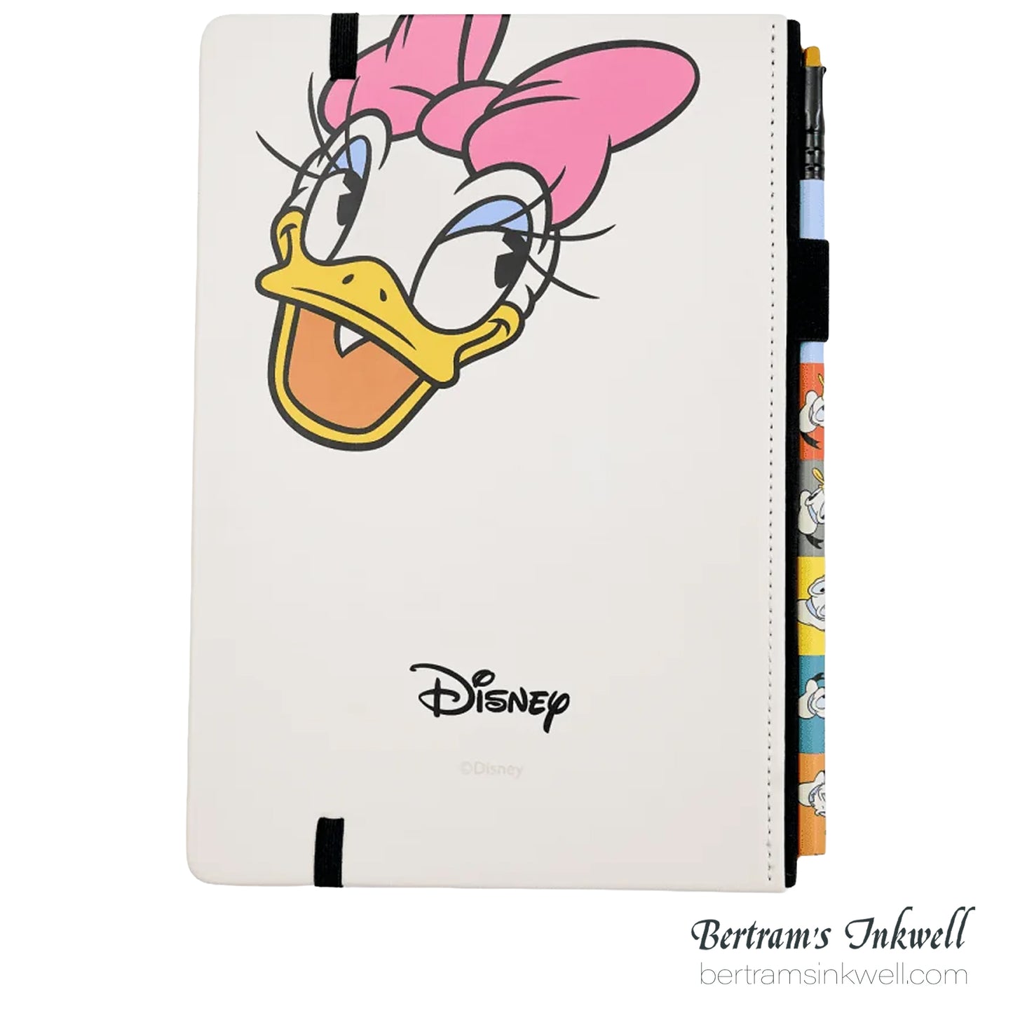 Disney "Mickey And Friends" Notebook And Pencil - Donald Duck And Daisy Duck