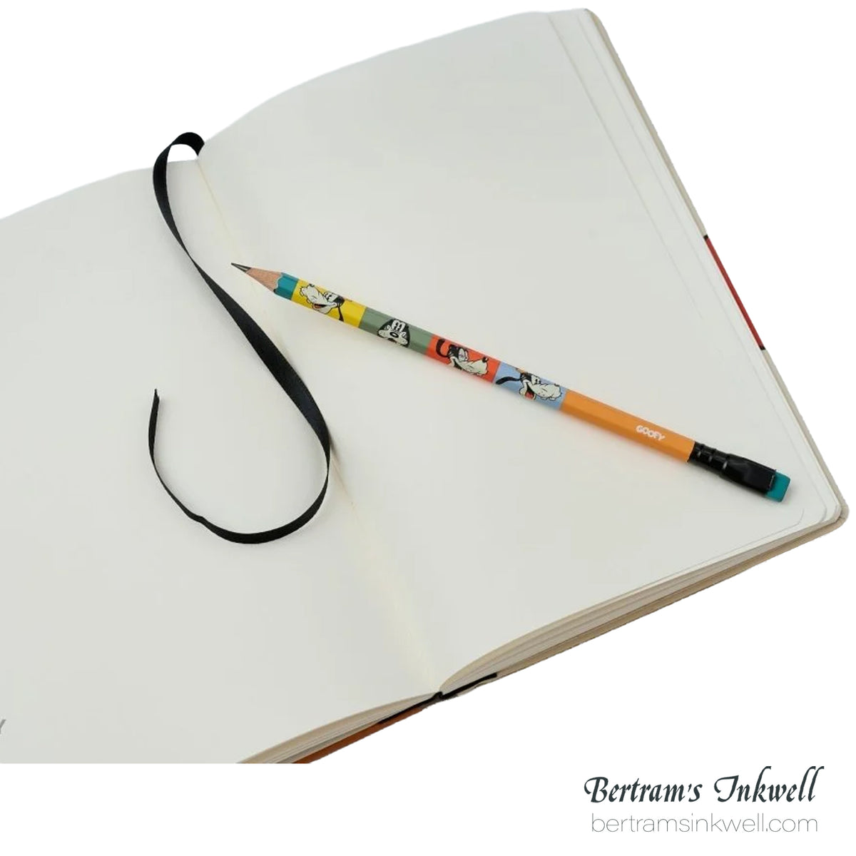Disney "Mickey And Friends" Notebook And Pencil - Goofy And Pluto