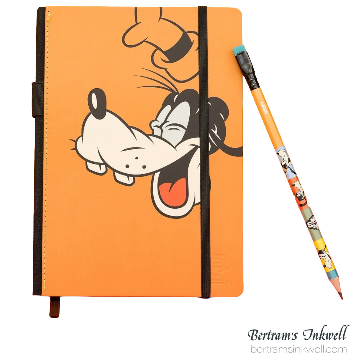 Disney "Mickey And Friends" Notebook And Pencil - Goofy And Pluto