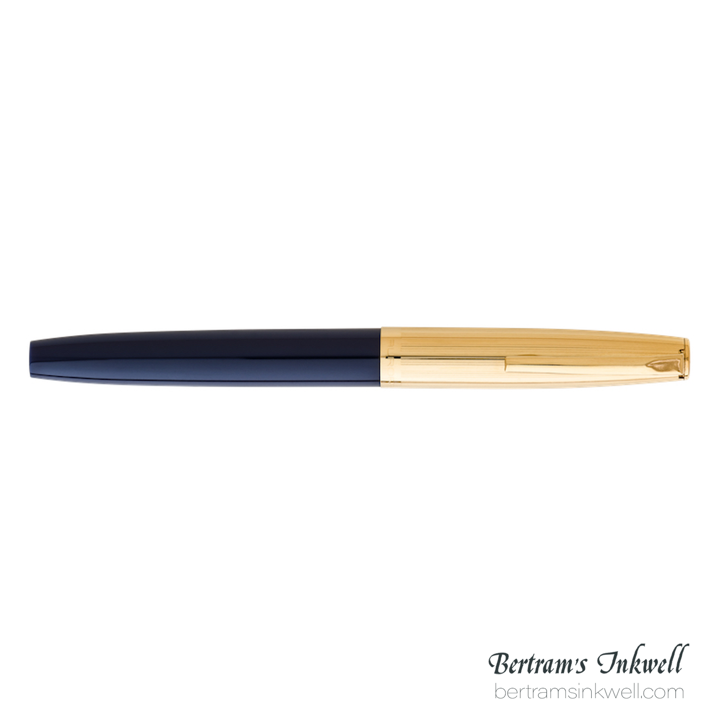 Aurora Duo Cart Dark Blue With Gold Cap Fountain Pen