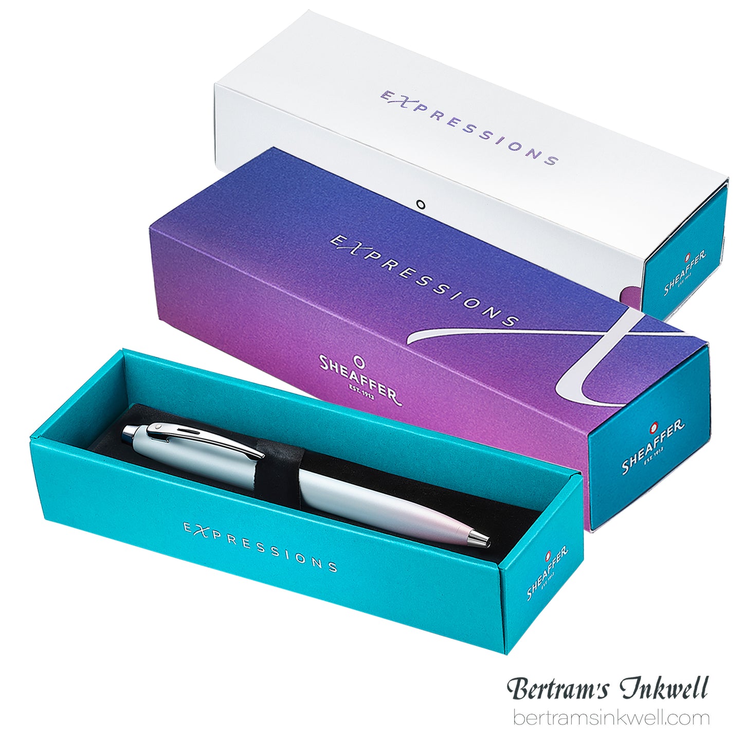 Sheaffer 100 Expressions Blue Pink Ballpoint