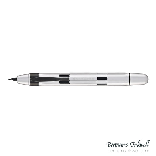 Nahvalur Eclipse Retractable Fountain Pen in Iridium