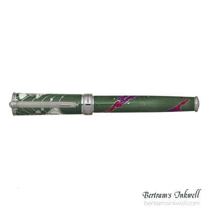 David Oscarson Edwin Hubble Galactic Green Fountain Pen