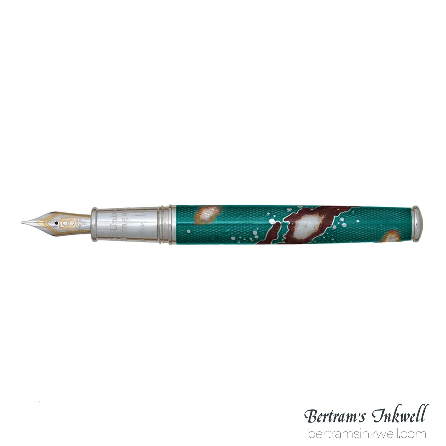 David Oscarson Edwin Hubble Teal Dawn Fountain Pen