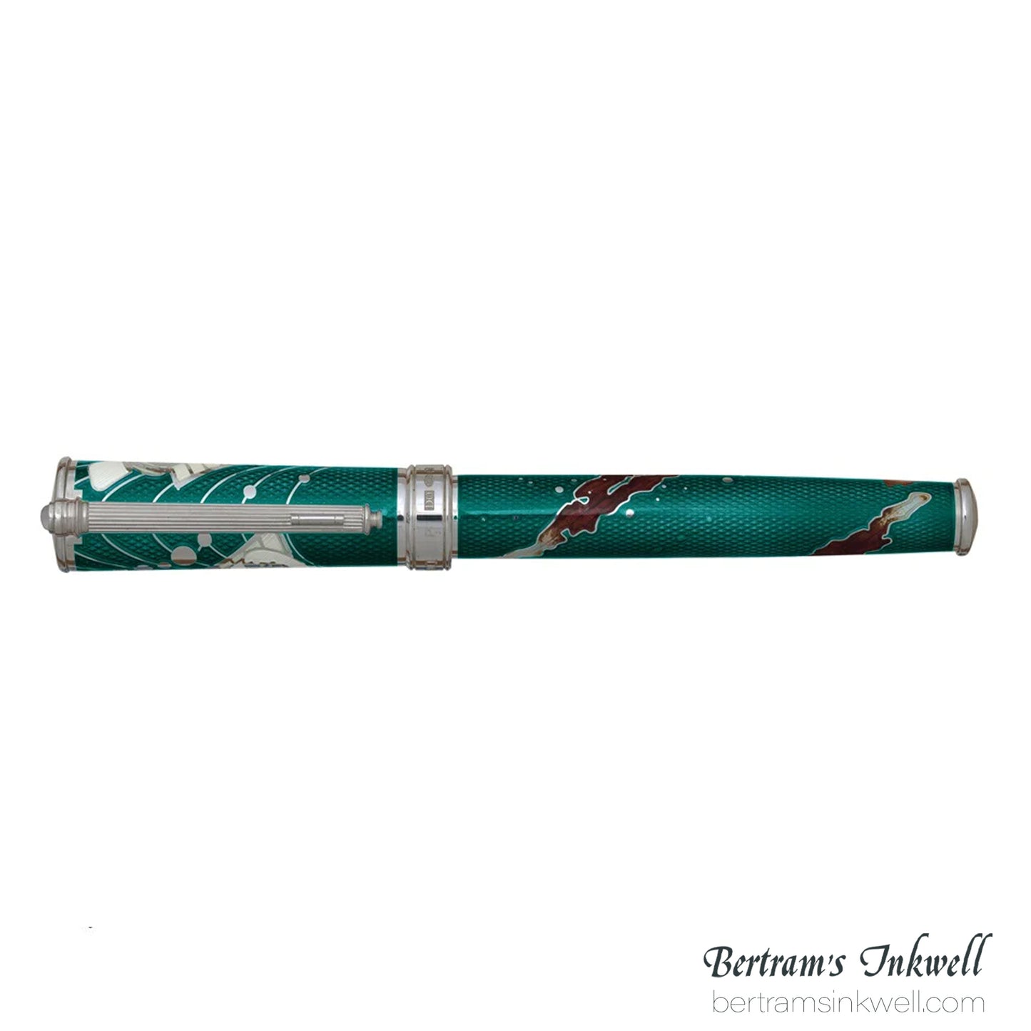 David Oscarson Edwin Hubble Teal Dawn Fountain Pen