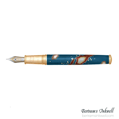 David Oscarson Edwin Hubble Twilight Blue Fountain Pen