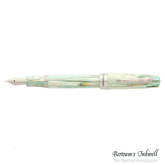 Montegrappa Elmo 02 USA Exclusive Cover Sea Green Fountain Pen