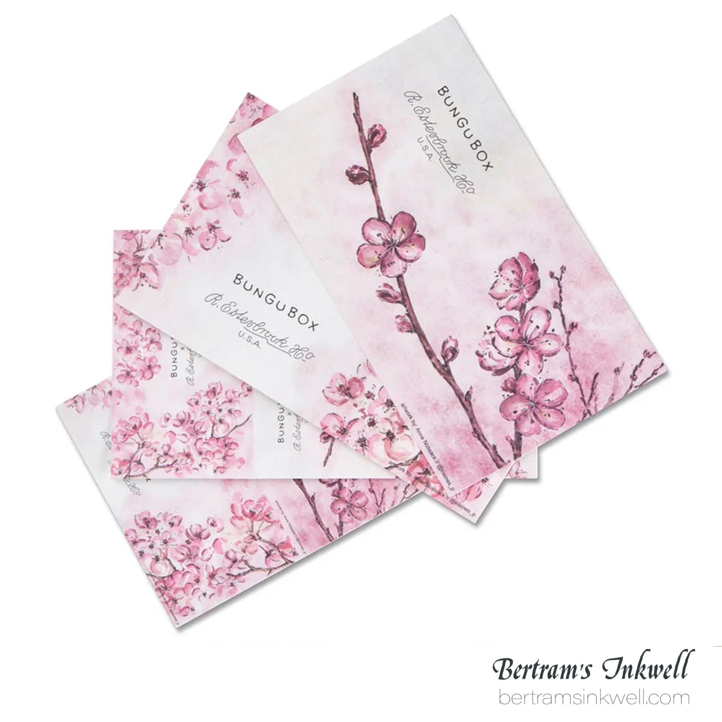 Esterbrook x Bungubox Kachofugetsu Flower Blotter Paper