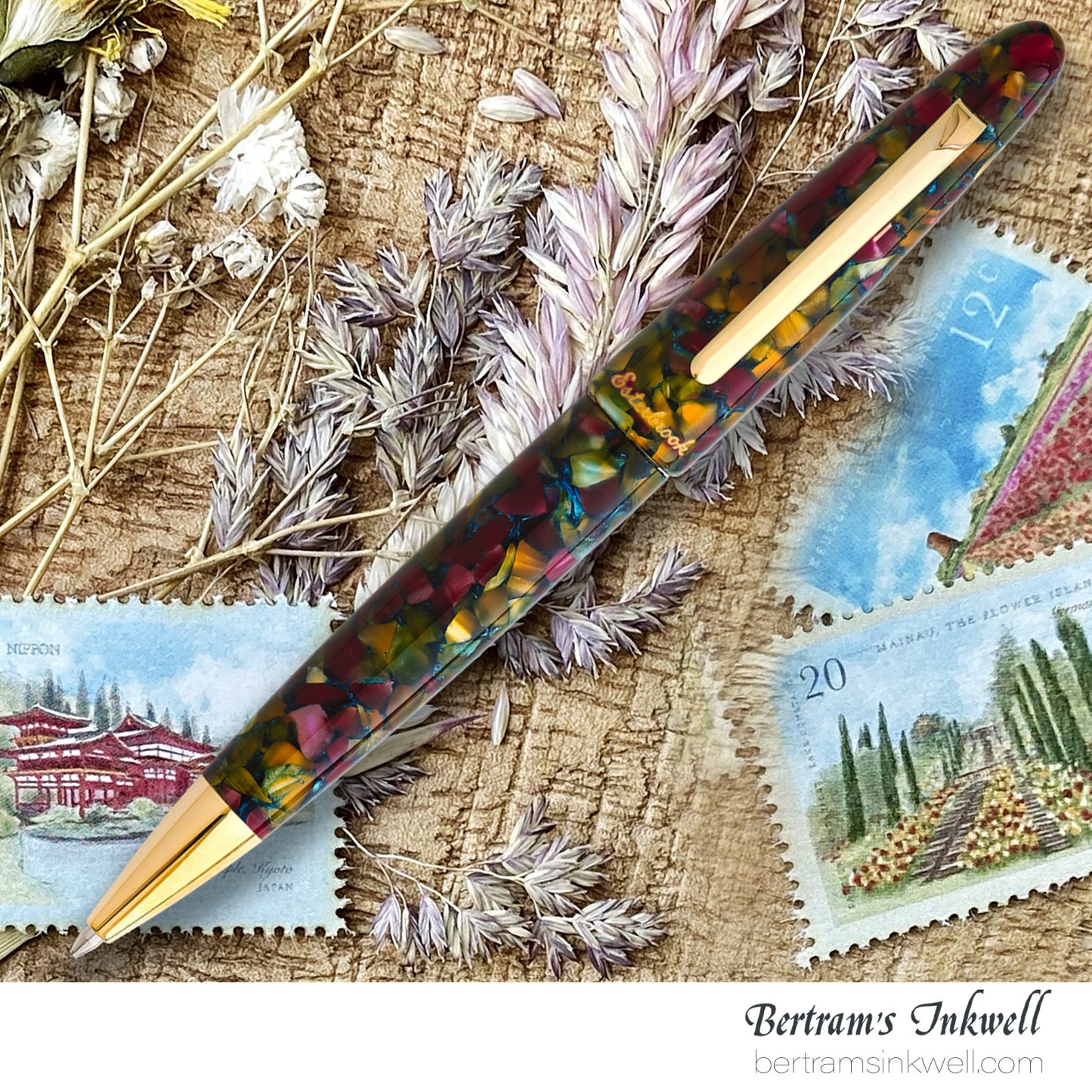 Esterbrook Estie Botanical Gardens Gold Trim Ballpoint