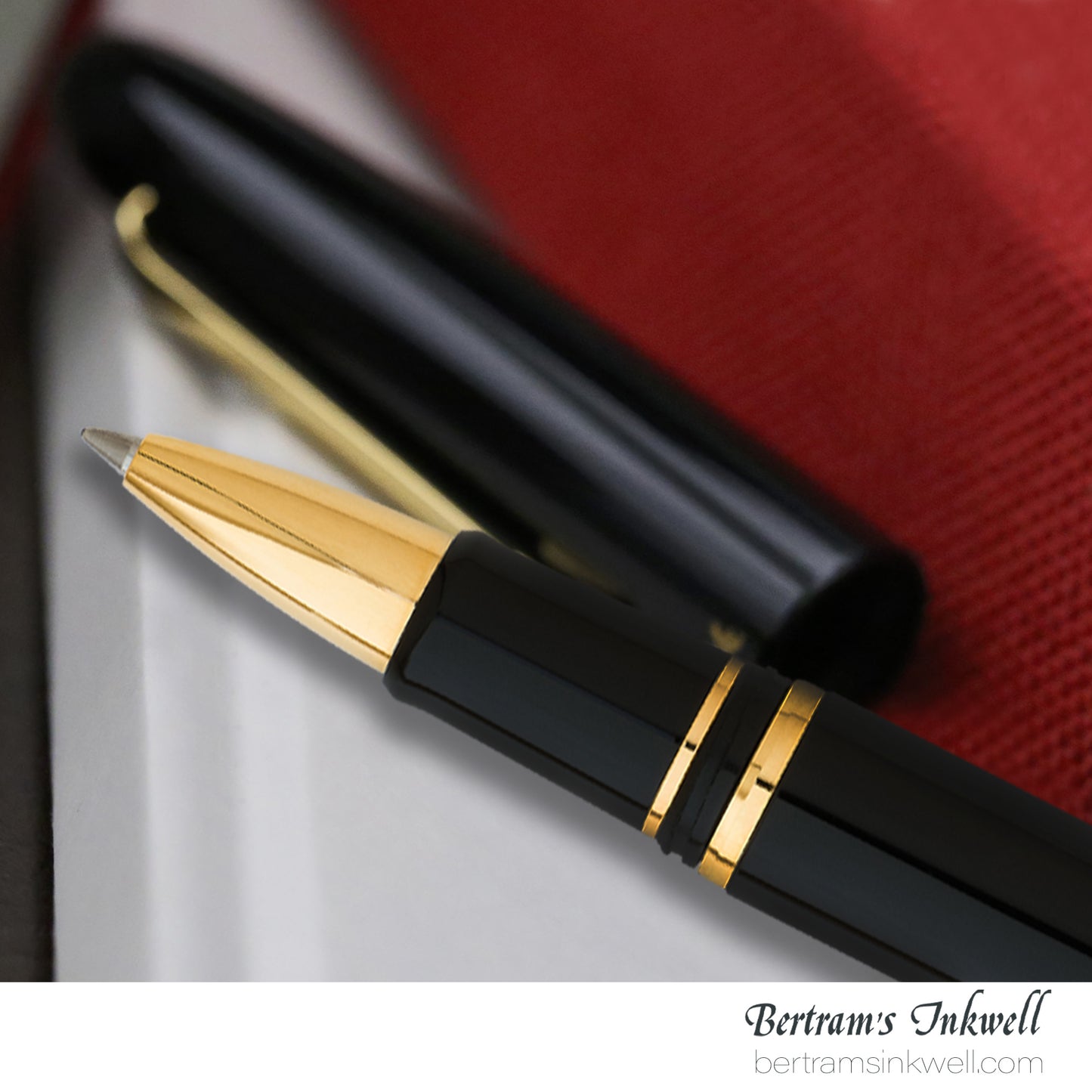 Esterbrook Estie Ebony Gold Trim Rollerball