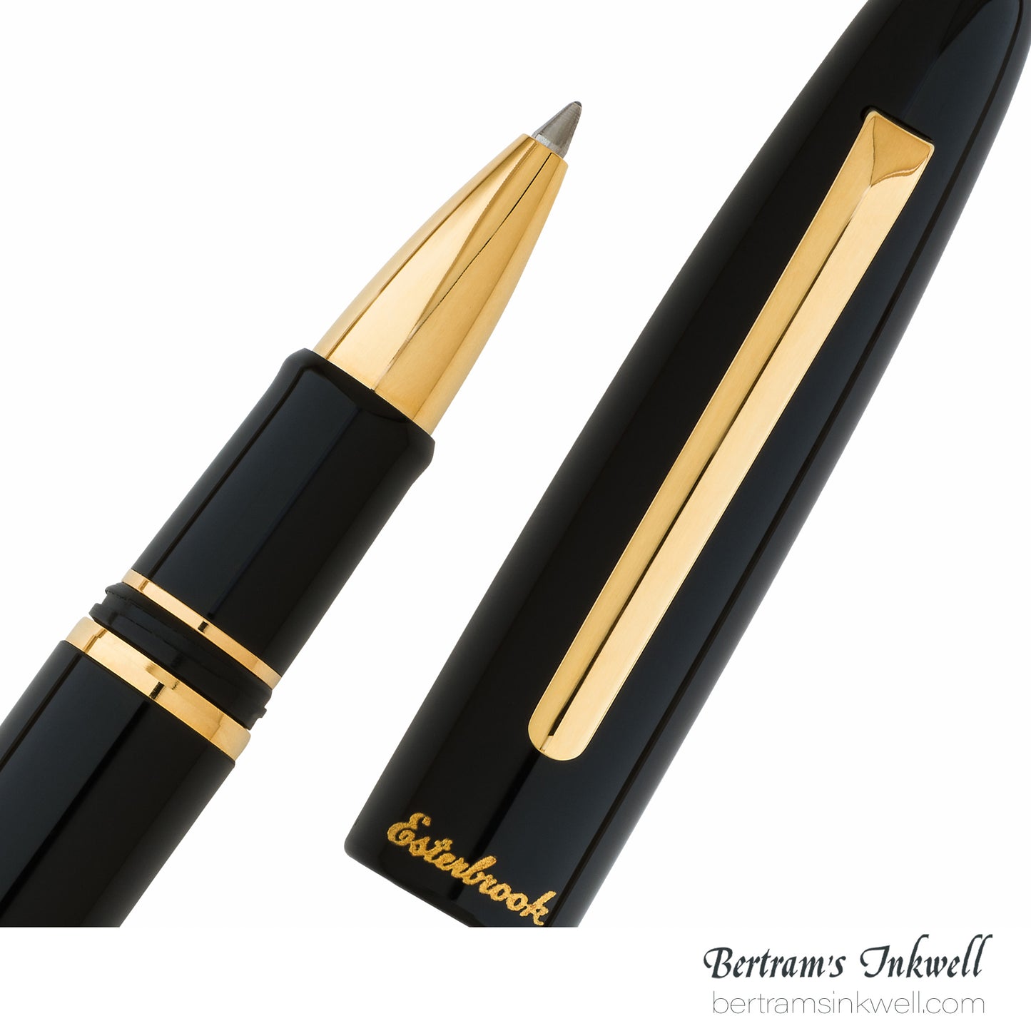 Esterbrook Estie Ebony Gold Trim Rollerball