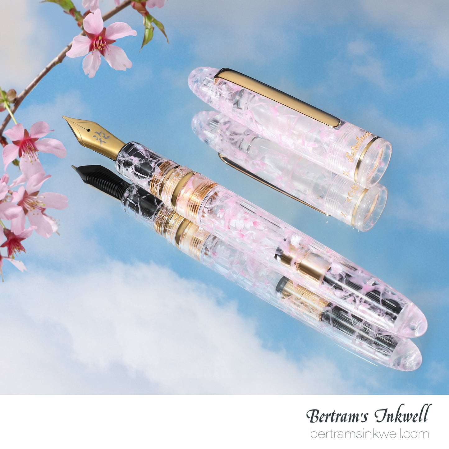 Esterbrook x Bungubox Estie Kachofugetsu "Flower"  Fountain Pen