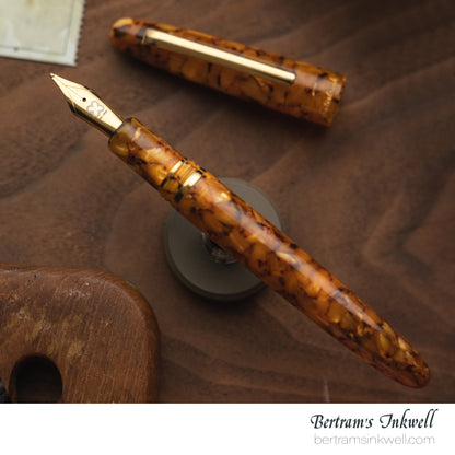 Esterbrook Estie Honeycomb Regular Size Gold Trim Fountain Pen