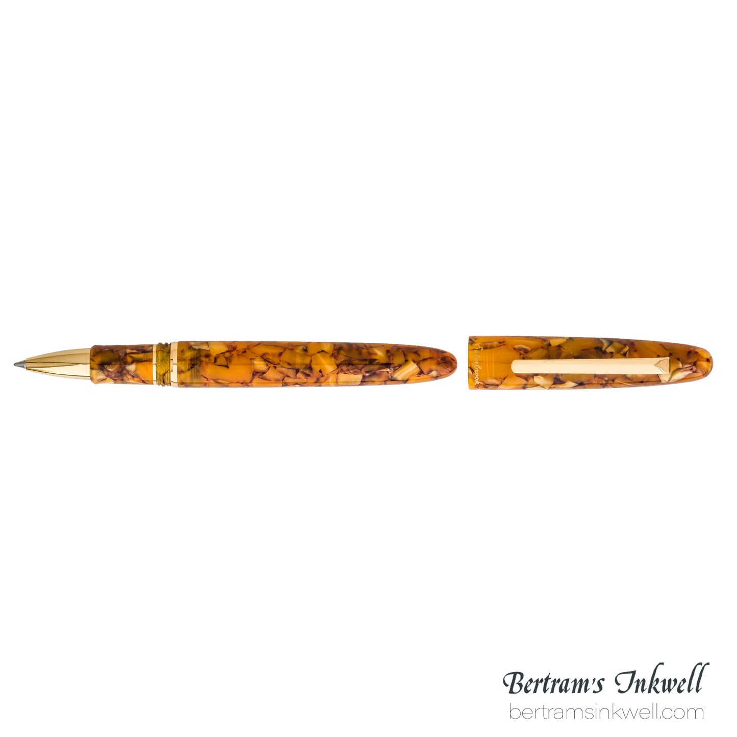 Esterbrook Estie Honeycomb Gold Trim Rollerball