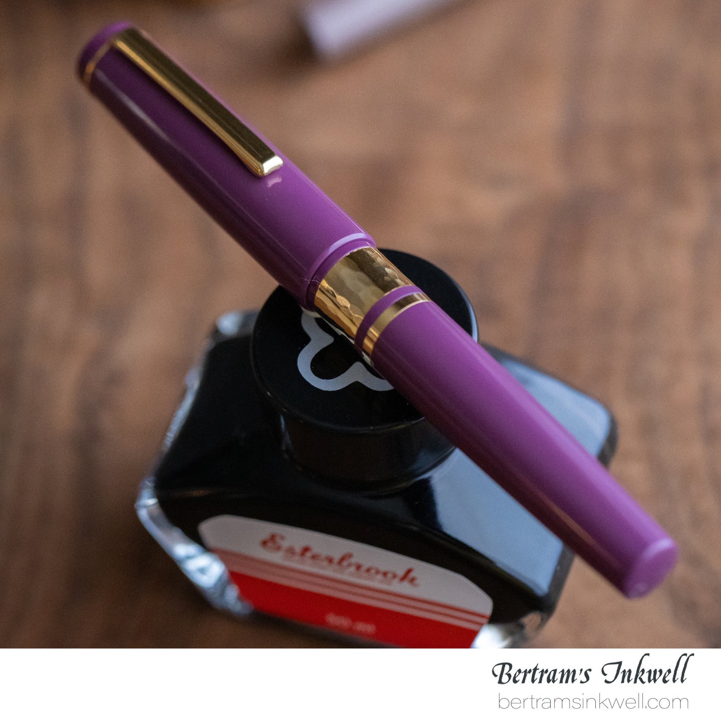 Esterbrook Model J Ebonite Blackberry Fountain Pen