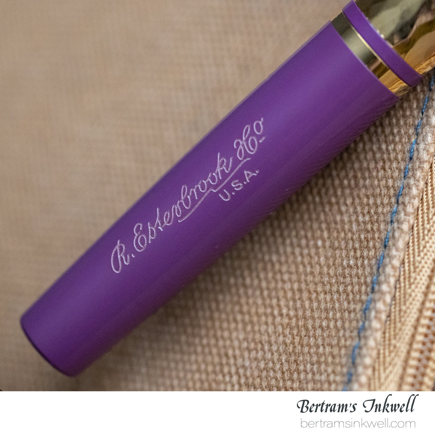 Esterbrook Model J Ebonite Blackberry Fountain Pen
