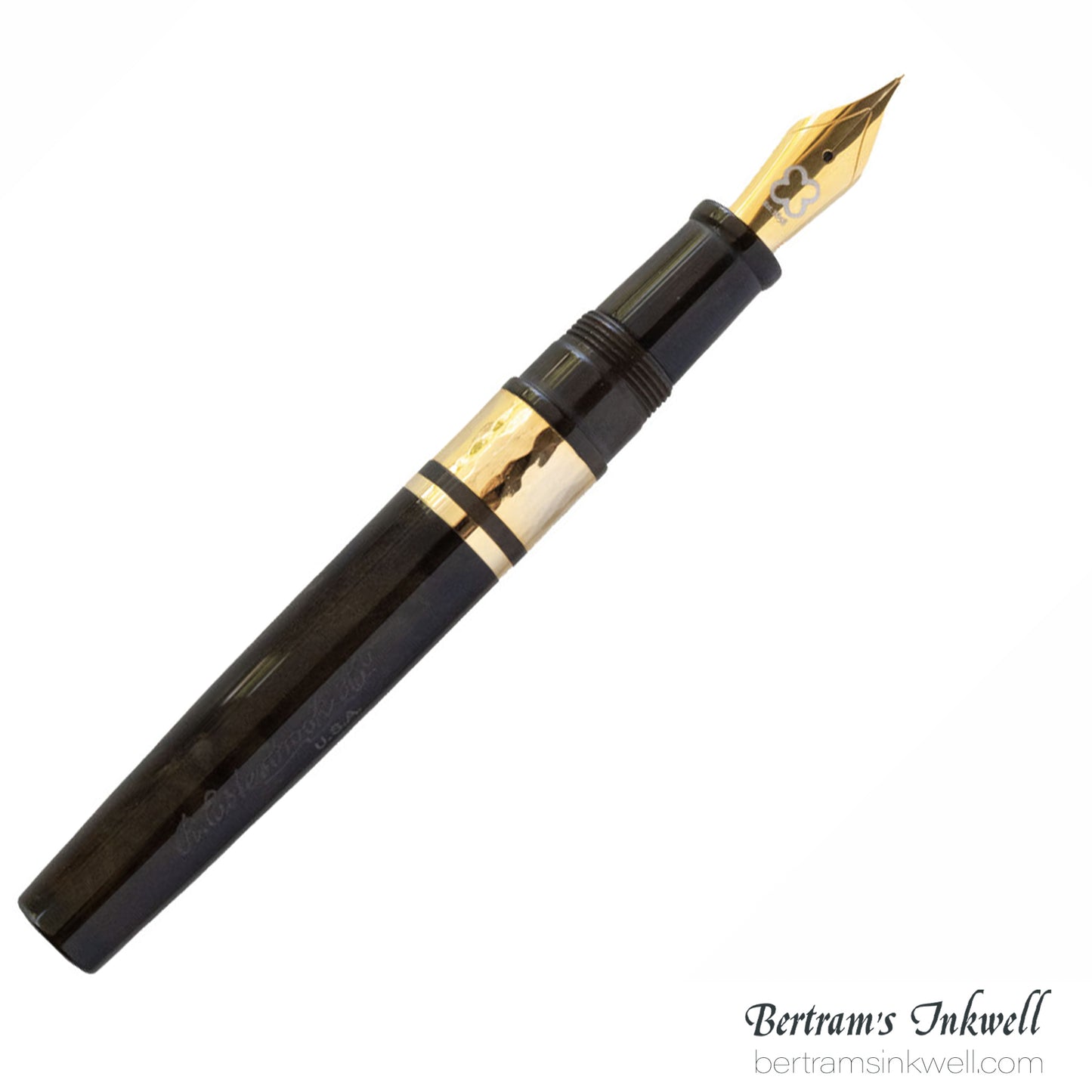 Esterbrook Model J Chatoyant Acrylic Pumpkin Latte Fountain Pen