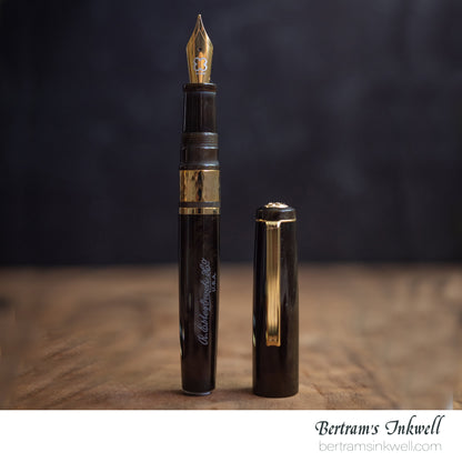 Esterbrook Model J Chatoyant Acrylic Pumpkin Latte Fountain Pen