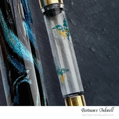 Esterbrook x Bungubox Estie Kachofugetsu Kingfisher Fountain Pen